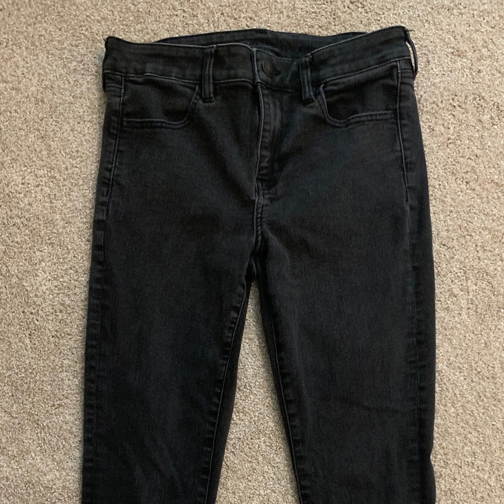 American Eagle Black Jeggings